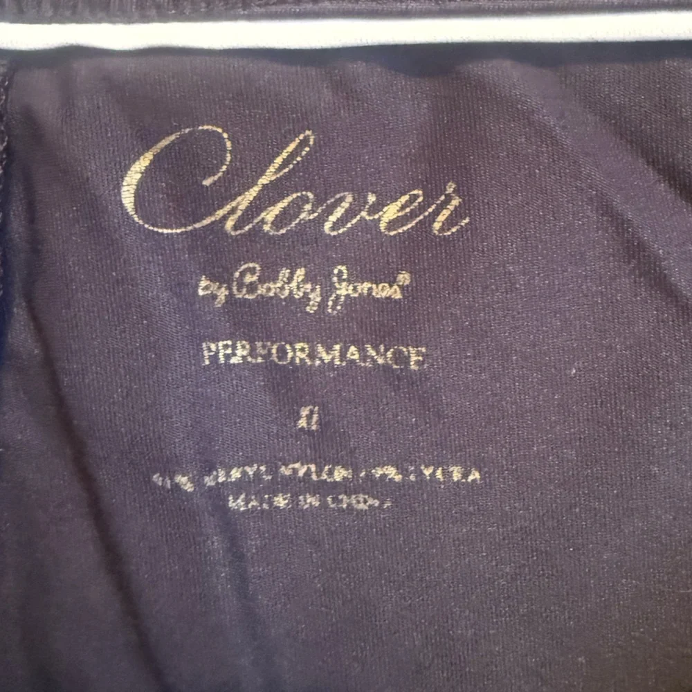 Bobby Jones Clover Performance Golf Skort Black Gold Women’s X-Large